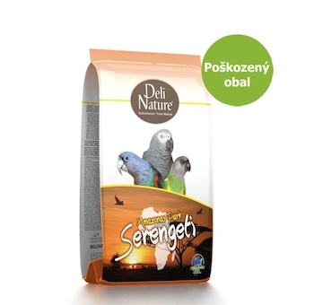 Deli Nature Birdelicious Africký papoušek 2 kg - Poškozený obal - SLEVA 