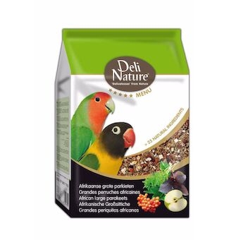 Deli Nature Birdelicious Africký papoušík 2,5 kg