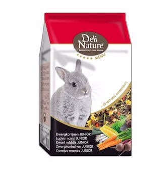 Deli Nature Rodelicious zakrslý králík junior 2,5 kg