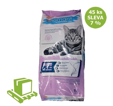 Diamant Cat Micio Mix 15 kg (paleta 45 ks) SLEVA 7 %