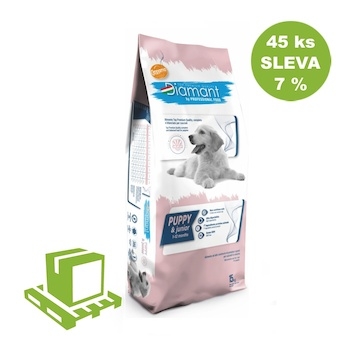 Diamant Dog Puppy 15 kg (paleta 45 ks) SLEVA 7 %