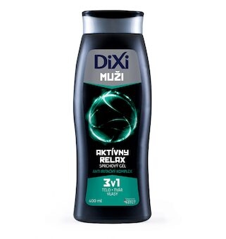 Dixi Muži Aktivní relax, sprchový gel 3v1 400ml