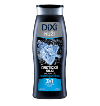 Dixi Muži Arktická síla sprchový gel 3v1 400ml