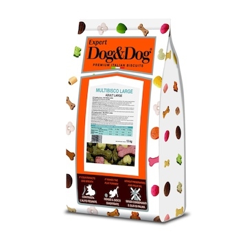 Dog & Dog Expert Multibisco velké sušenky 15 kg