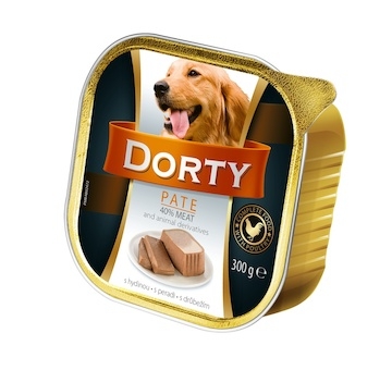 DORTY Dog Drůbeží, vanička 300 g