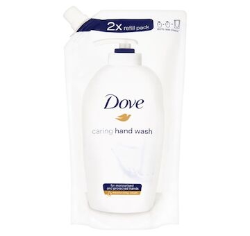 Dove tekuté mýdlo 500ml, krémové, náplň