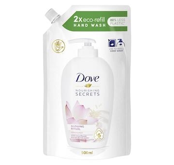 Dove tekuté mýdlo 500ml náplň Glowing Lotus