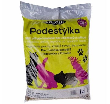 Dřevěná podestýlka Agrolit 14 l