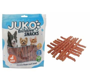 Duck & Sweet Potato Stick JUKO Snacks 250 g