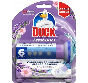 DUCK Fresh Discs - čistič WC Levandule 36ml