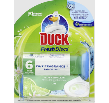 DUCK WC Fresh Disc 36ml Limetka