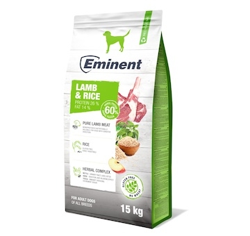 Eminent Dog Lamb & Rice 15 kg