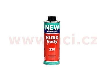 EURO BODY černý ochranný nástřik (přelakovatelný) NEW CHEMICALS 1 kg