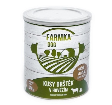 FARMKA Dog s dršťkami, konzerva 800 g