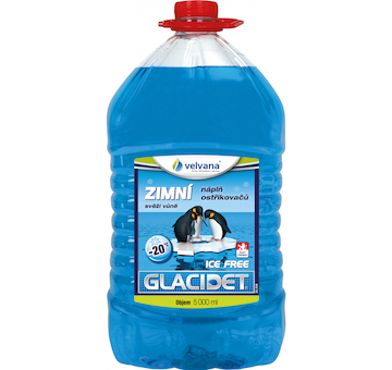 Glacidet Ice Free -20°C 5l PET zimní směs do ostřikovačů