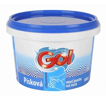 GO! mycí písková pasta 500g, na ruce