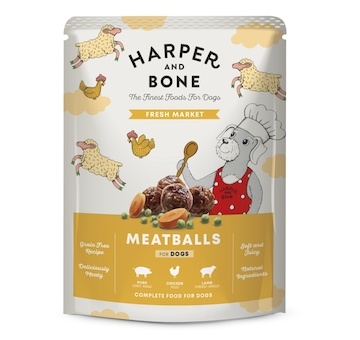 Harper and Bone Dog čerstvé z trhu, kapsa 300 g