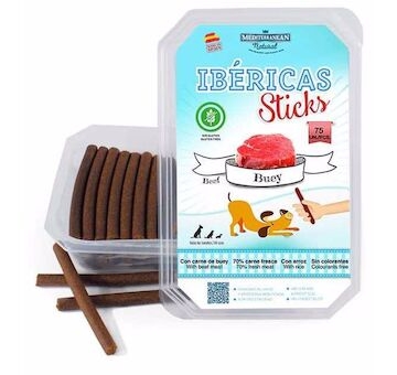 Ibéricas Sticks Dog Snack Beef (75 ks) 