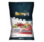 IRONpet Dog Adult All Breed Beef (Hovězí) 1,5 kg