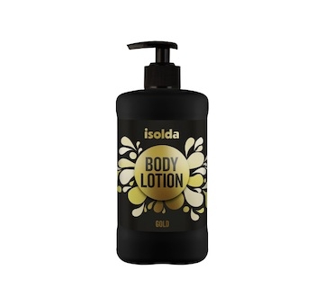 ISOLDA Gold body lotion 400ml, tělové mléko