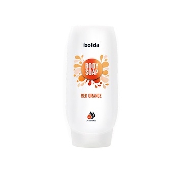 ISOLDA Red orange body soap CLICK&GO! 500ml, tělové mýdlo