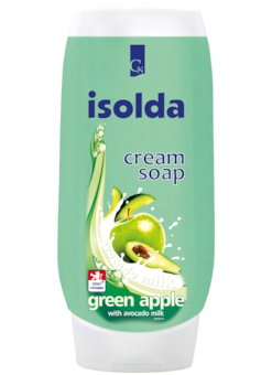 Isolda Zelené jablko 500ml, krémové mýdlo