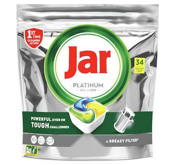 Jar Platinum kapsle All in 1 Lemon (34ks/balení) do myčky