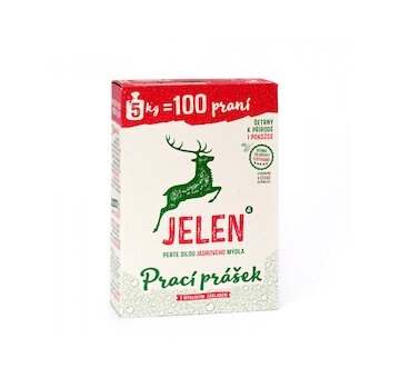 JELEN mýdlový prášek 100PD=5kg univerzal