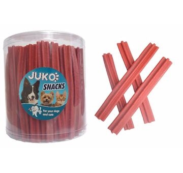 Jerky kříž Hovězí JUKO Snacks 12,5 cm (50 ks)