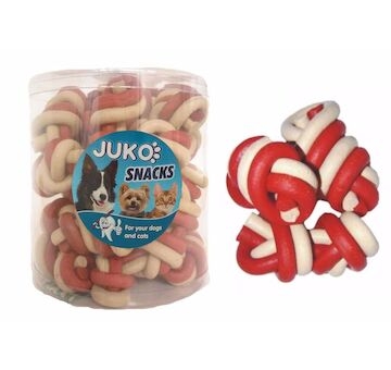 Jerky uzel Vanilka & hovězí JUKO Snacks (25 ks)