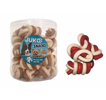 Jerky uzel Vanilka & kuřecí JUKO Snacks (25 ks)