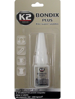 K2 BONDIX PLUS sekundové lepidlo 10g