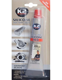 K2 SILICONE RED Silikonový tmel na motory 85g