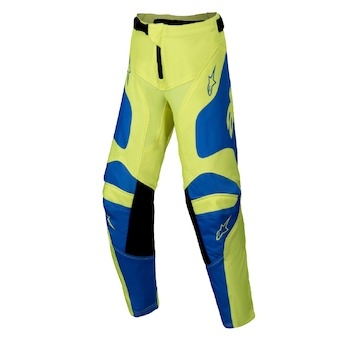 kalhoty RACER VEIL, ALPINESTARS, dětské (žlutá fluo/modrá, vel. 28)