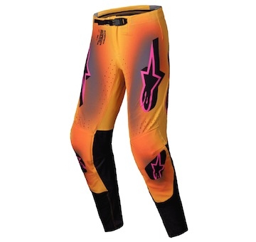 kalhoty SUPERTECH LIPAN, ALPINESTARS (žlutá/růžová, vel. 32)