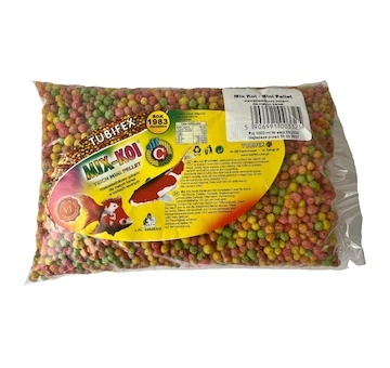 KOI MIX mini pellet kuličky, sáček 1 l