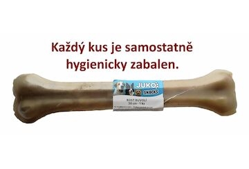 Kost buvolí JUKO Snacks 30 cm (1 ks)