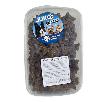 Kostičky vepřové JUKO Snacks, dóza 600 g