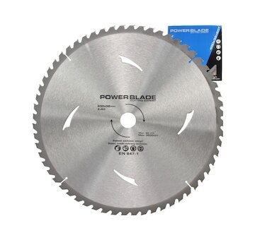 Kotouč pilový s SK plátky (vidiový), 400x60Tx32mm POWER BLADE