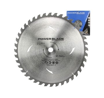 Kotouč pilový s SK plátky (vidiový), 500x40Tx32mm POWER BLADE