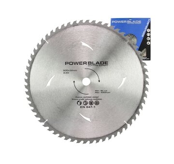 Kotouč pilový s SK plátky (vidiový), 500x60Tx32mm POWER BLADE