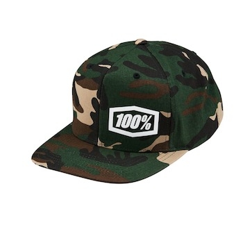 kšiltovka 100% - MACHINE Snapback camo (UNI)