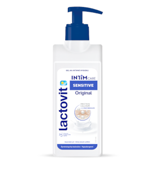 Lactovit Originální intimní gel 250ml Sensitive