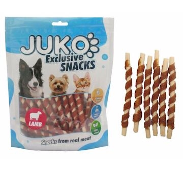 Lamb & White Calcium JUKO Snacks 250 g