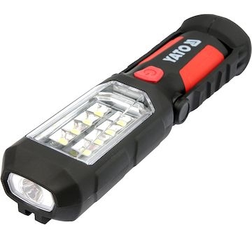 Lampa montážní 8+1 LED, hák+magnet