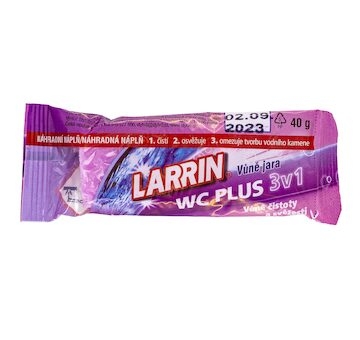 LARRIN WC Plus 3v1 Vůně jara 40g náplň