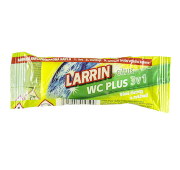 LARRIN WC Plus 3v1 závěs Citrus 40g náplň