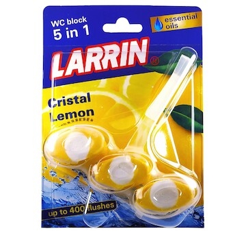 LARRIN WC závěs 5v1 Cristal lemon 51g