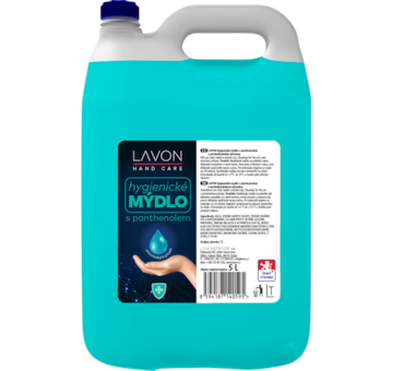 LAVON hygienické mýdlo s panthenolem 5l s antimikrobiální přísadou