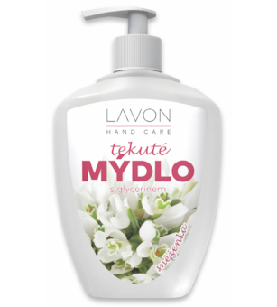 LAVON tekuté mýdlo 500ml Sněženka s dávkovačem